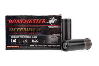 Winchester Defender 12 Gauge Segmented Rifle slugs, 10-per box